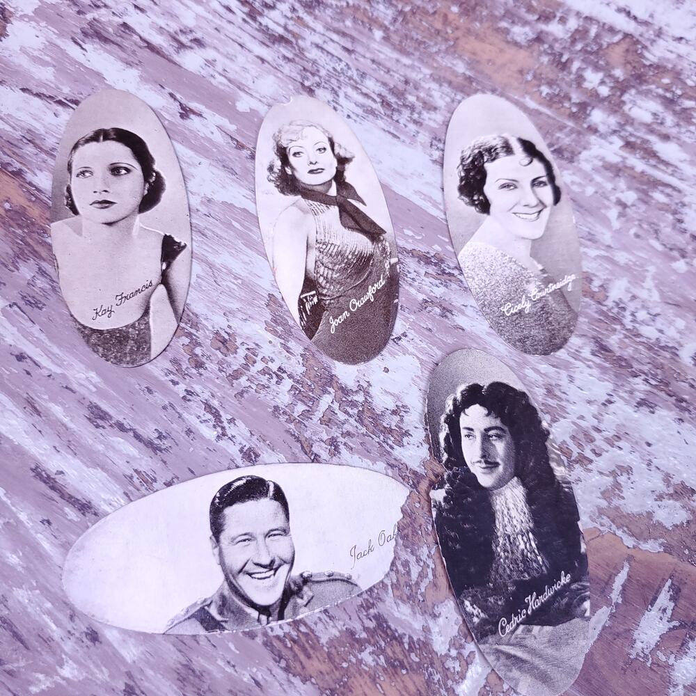 1934 Carreras Film Star Cigarette Cards Collectable Joan Crawford Jack Oakie